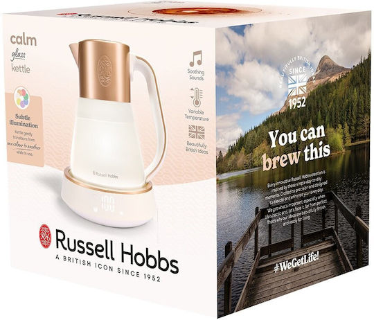 Russell Hobbs Calm Βραστήρας 1.7lt 2400W Καφέ