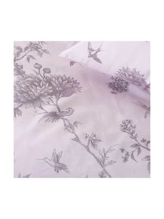 Rythmos Aurora Set Față de Pernă cu plic de acoperire Purple 50x70cm.