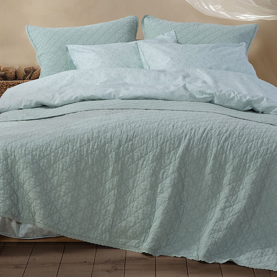 Nef-Nef Homeware Brunno Σετ Oxford Πράσινο 52x72cm