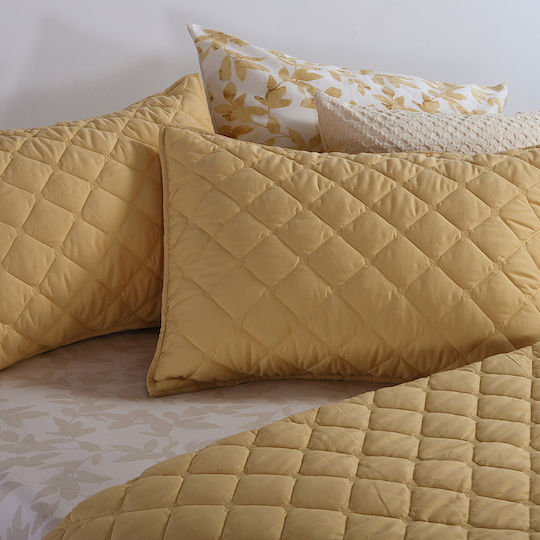 Nef-Nef Homeware Olga Сет Калъфки за Възглавници с корица за плик Мед 52x72см.