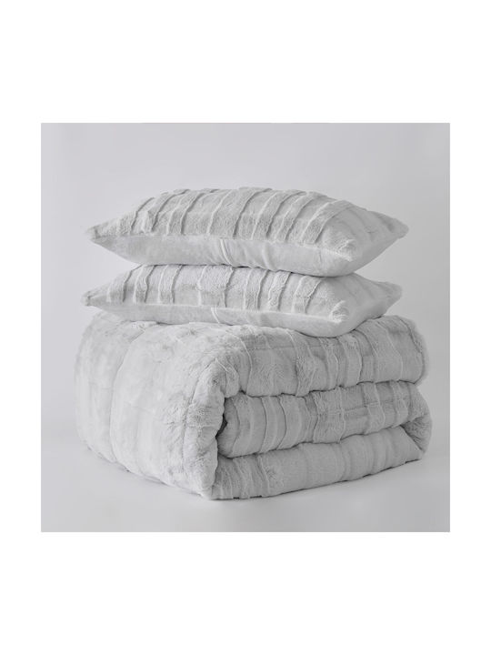 Liolios Home Tokyo Pillowcase Lt Grey 50x70cm.