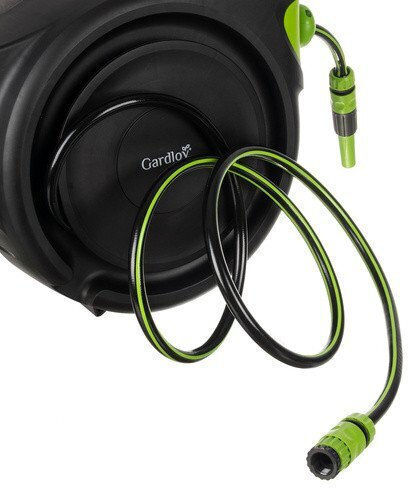 Gardlov Automatic Wall Mounted Garden Hose Box with 25m Hose