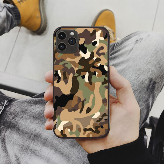 Sonique Camouflage Army Series Case for Motorola Moto G31 4G Moto G41 4G Brown