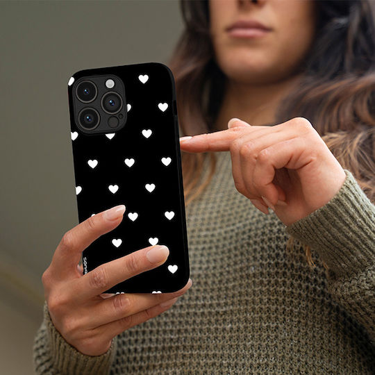 Sonique Heart Series Case for Motorola Edge 50 Fusion 5G Black 02