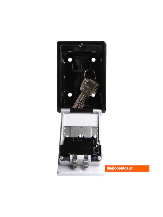 Abus Wall-mounted Combination Key Holder Metallic with Combination Dial 84x12x62cm