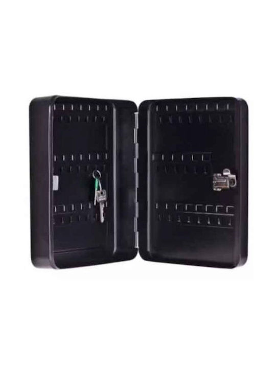 Yale Agățătoare Chei Metalică 46 Compartimente Cu Încuietoare 24x8x30cm