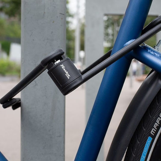 Master Lock Bicycle Lock Cable Lock with Key Black