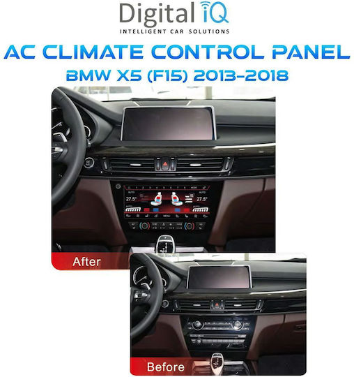 Digital IQ Car Audio System for BMW X5 (F15) / X5 / F15 2013-2018 (Bluetooth/USB/WiFi/GPS) with Touch Screen 10.25"
