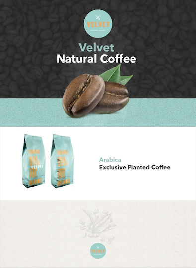 Velvet Coffee Espresso Kaffee Arabica Bohnen 1kg