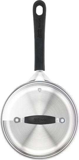 Tefal Jamie Oliver Σετ Κατσαρόλες από Ανοξείδωτο Ατσάλι Silver 6τμχ Tefal Jamie Oliver Σετ Κατσαρόλες από Ανοξείδωτο Ατσάλι Silver 6τμχ