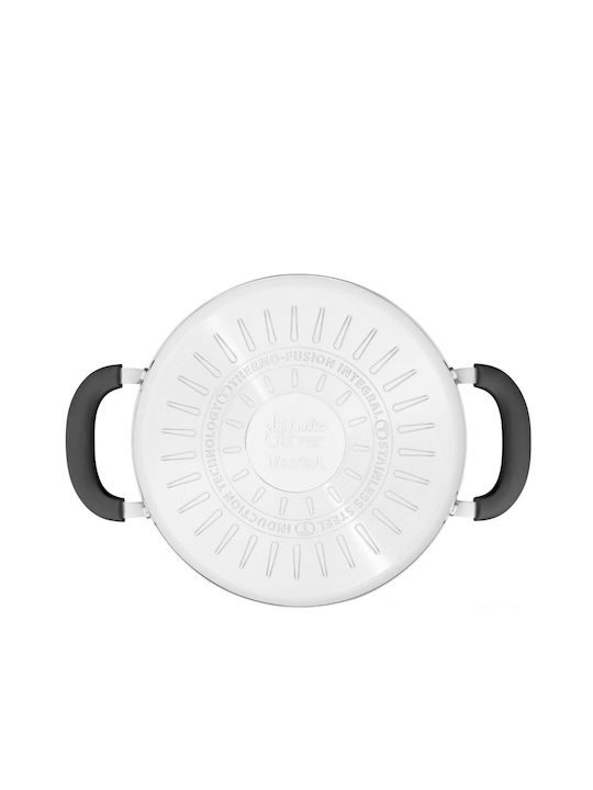 Tefal Jamie Oliver Σετ Κατσαρόλες από Ανοξείδωτο Ατσάλι Silver με Αντικολλητική Επίστρωση 6τμχ