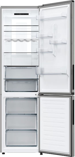 Candy Kühl-Gefrierkombination 409Es NoFrost H205xB59.5xT66.7cm. Inox ECN4CQTEX206