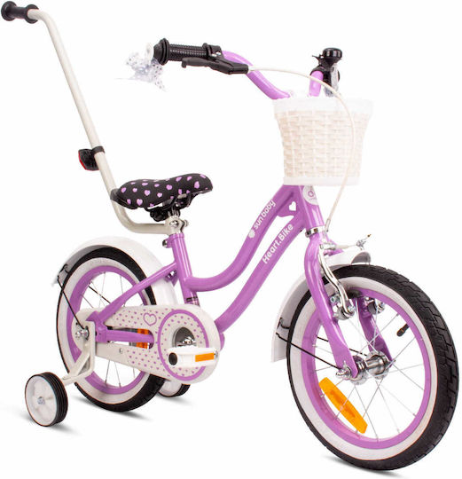 Sun Baby 14" Kinder Fahrrad Stadt Lila