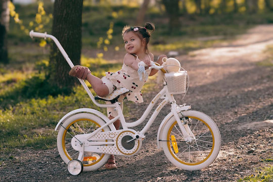 Sun Baby 14" Παιδικό Ποδήλατo Πόλης Λευκό