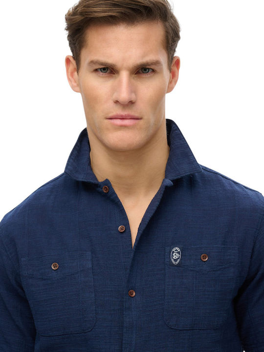 M D2 Stud Merchant Short-sleeved Shirt Jua Blue