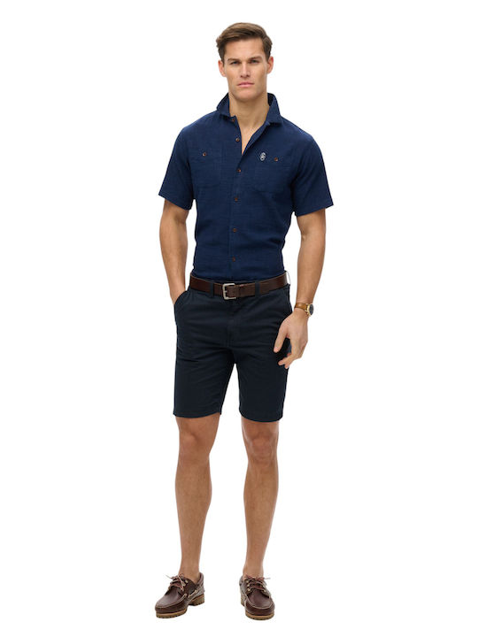 M D2 Stud Merchant Short-sleeved Shirt Jua Blue