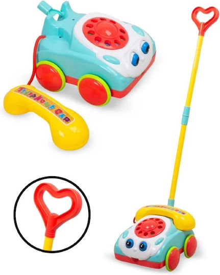 Jucărie pentru copii de 1 an+ Telefon din plastic 53x14x19.5cm Multicolor