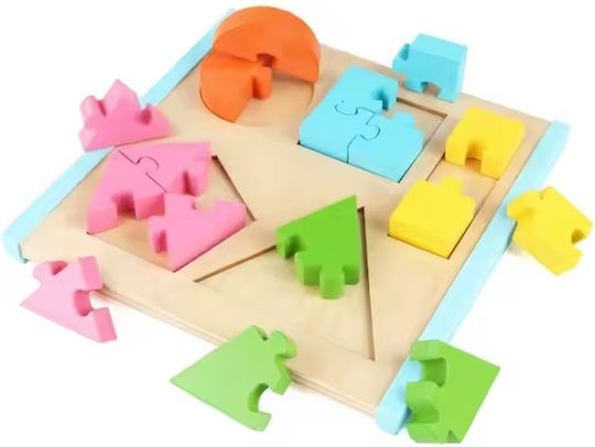 Cub Logic Centru de Activități Multifuncțional 5 în 1 Copii 3 Ani+ Lemn 30×19×19 Cm Multicolor