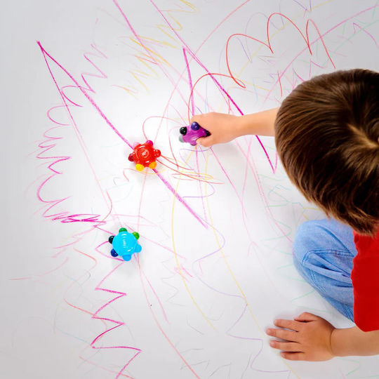 Multicolor Crayon Set 3-pack 18 Grip Crayons