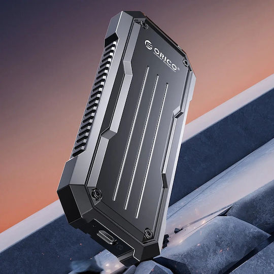 Orico Θήκη για Σκληρό Δίσκο M.2 SATA III NVME με σύνδεση SATA Type-C σε Γκρι χρώμα