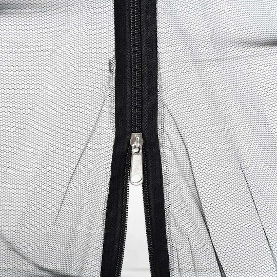 Mongolia Mosquito Net Doors 200 Mesh Black 200x120x130cm
