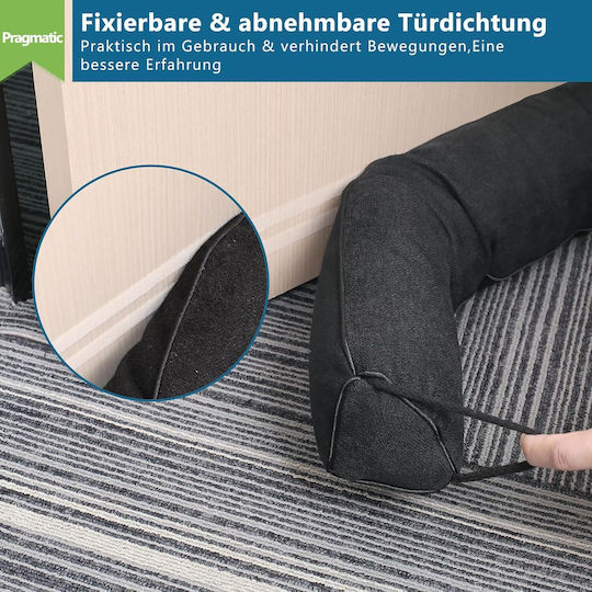 Bandă de Protecție împotriva Curentului de Aer cu Velcro 92 Cm