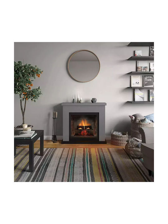 Tagu Frode Powerflame Wall Mounted Electric Fireplace 1400W Gray