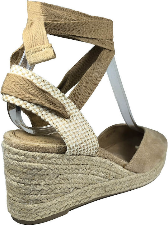 Anatomic Women's Platform Espadrilles Beige