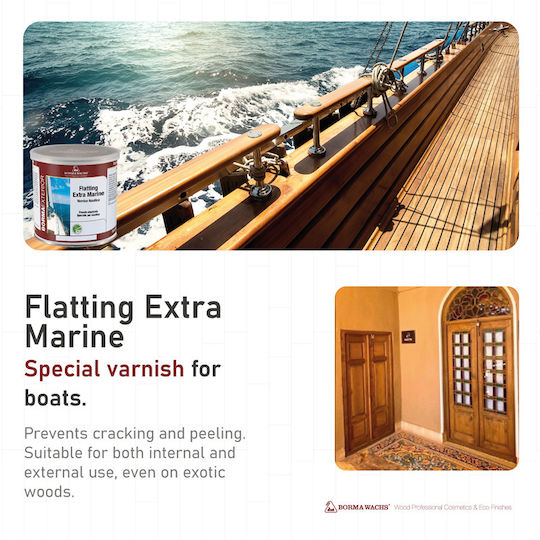 Borma Wachs Flatting Extra Marine Baza solventă Incolor Matt 5lt