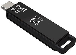 PNY 64GB USB 3.2 Stick Μαύρο