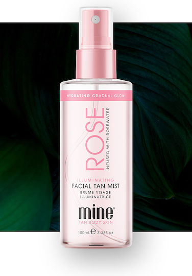 MineTan BodySkin Rose Water Autobronzant Loțiune Fata 100ml
