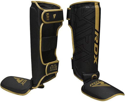 RDX Shin Guards Adults Gold