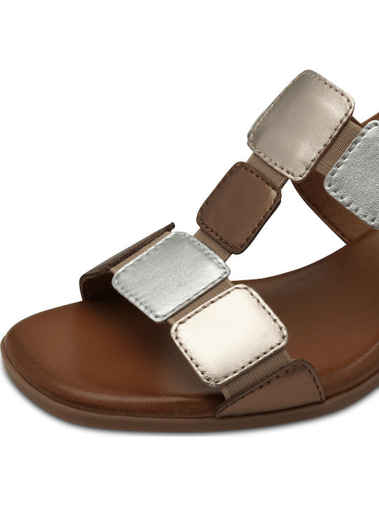 Leather Sandals Silver
