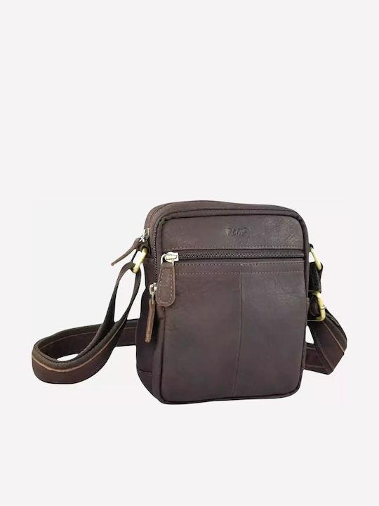 Leather Men's Bag Shoulder / Crossbody Brown