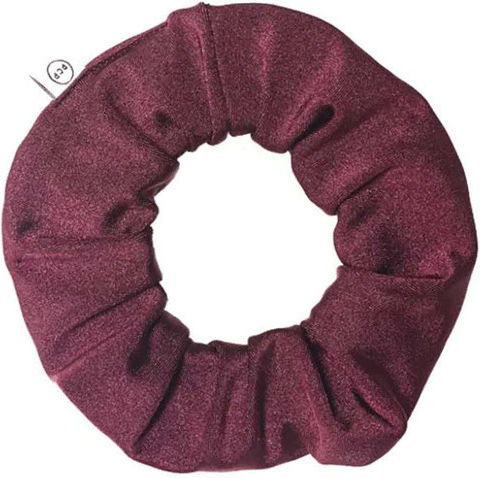 Pcp Scrunchie Aubergine Λαστιχακι Monoχρωμο Meλιτζανι