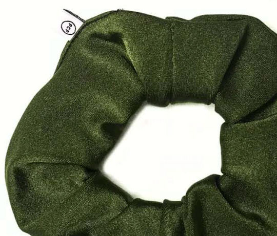 Elastic de păr Pcp Scrunchie Olive Monochrome