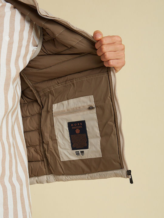 Ärmellos Jacke Wasserdicht und Winddicht Gray