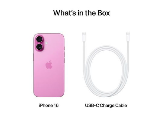 Apple iPhone 16 (8/128GB) Pink Refurbished Grade A