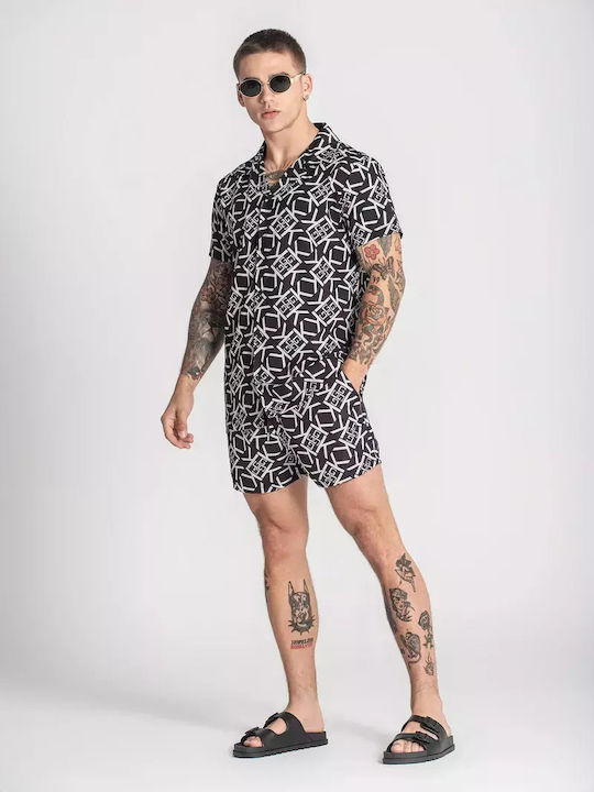 Langärmlig Hemd Black