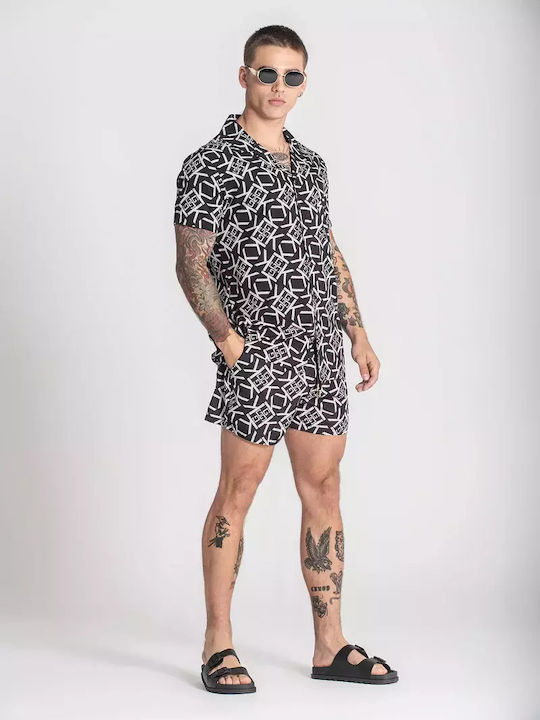 Langärmlig Hemd Black