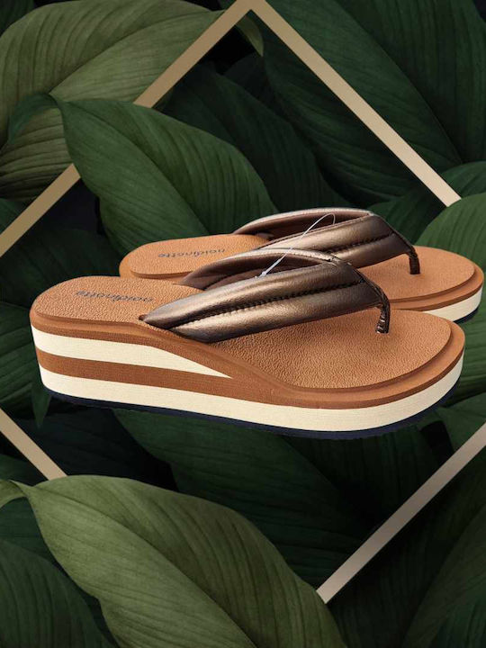 Women's Flip Flops Tabac Brown