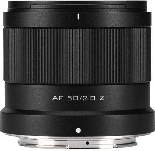 Viltrox Full Frame Camera Lens AF 50mm f/2 Air Z Fixed for Nikon Z Mount Black