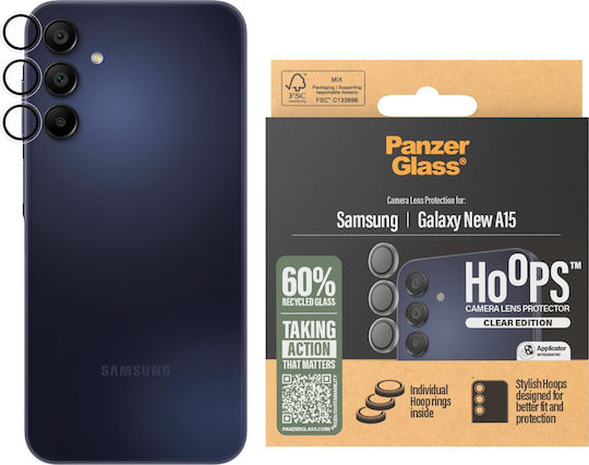PanzerGlass Hoops Προστασία Κάμερας Μεμβράνη Διάφανο για το SAMSUNG A16