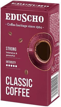 Eduscho Espresso Kaffee Robusta Gemahlen 250gr