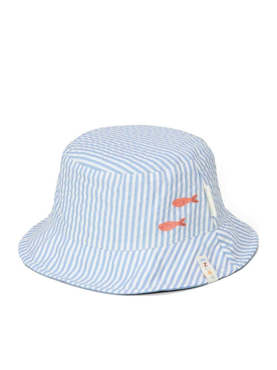 Little Dutch Παιδικό Καπέλο Bucket Stripes Ocean Blue Μπλε