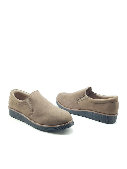 Γυναικεία Oxfords σε Χακί Χρώμα