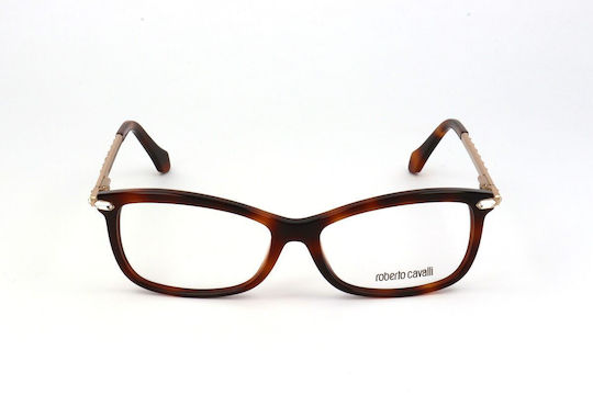 Roberto Cavalli Plastic Eyeglass Frame Brown RC0870052