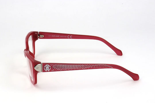 Roberto Cavalli Plastic Eyeglass Frame Pink RC770U075