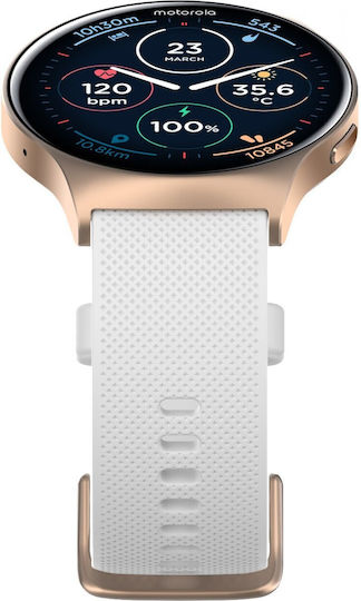 Motorola Moto Watch 120 Aluminiu 50mm (Rose Gold)