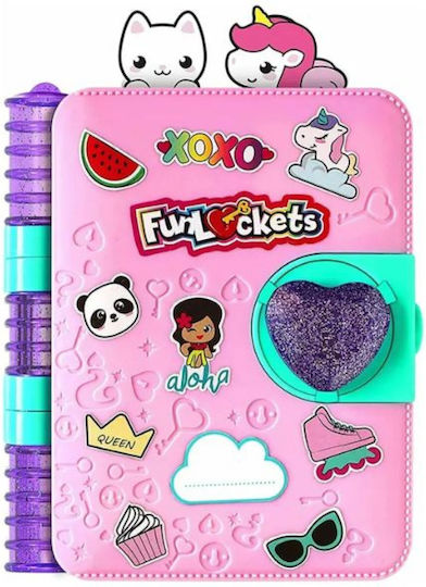Fanatics Funlockets Secret Diary for Age 6+ (Miscellaneous Designs)